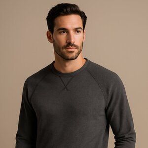 Tommy Bahama Gray Textured Long Sleeve Shirt – Size Medium
